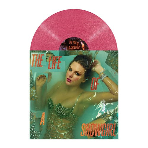 Taylor Swift Showgirl Sequins Are Forever Magenta Glitter Vinyl - New & Sealed