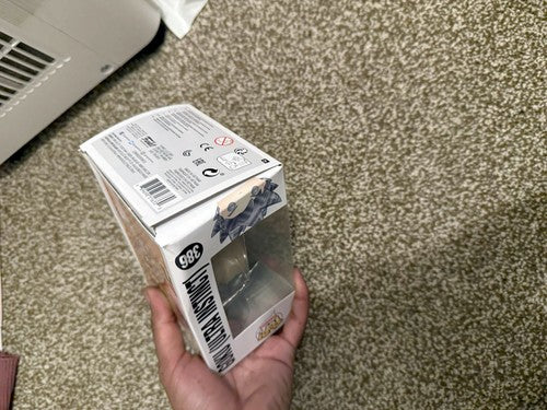 Funko Pop Dragon Ball Super Goku Ultra Instinct #386 Vinyl Figure - Box Damaged