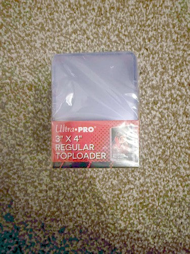 Ultra Pro 3" x 4" Regular Clear Toploaders 35pt - 25 Pack - Brand New & Sealed