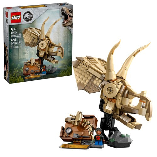 LEGO Jurassic World 76969 Dinosaur Fossils Triceratops Skull - New & Sealed