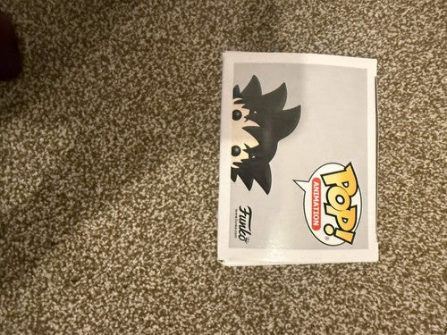 Funko Pop Dragon Ball Goku & Flying Nimbus #109 Silver Chrome - Box Damaged