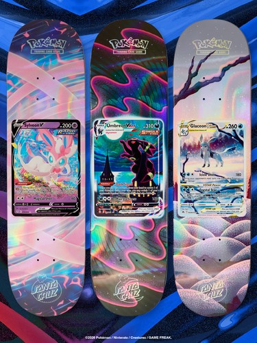 Santa Cruz x Pokemon TCG Blind Bag Skateboard Deck 8" 2026 30th - New & Sealed