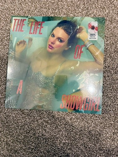 Taylor Swift Life of a Showgirl Honestly Wild Transparent Vinyl - New & Sealed