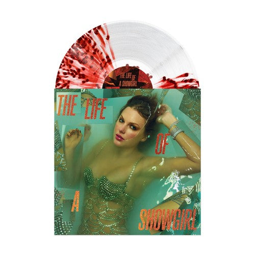 Taylor Swift Life of a Showgirl Honestly Wild Transparent Vinyl - New & Sealed