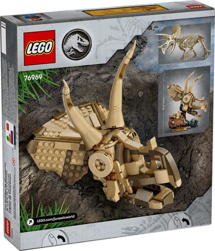 LEGO Jurassic World 76969 Dinosaur Fossils Triceratops Skull - New & Sealed