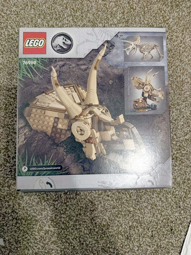 LEGO Jurassic World 76969 Dinosaur Fossils Triceratops Skull - New & Sealed
