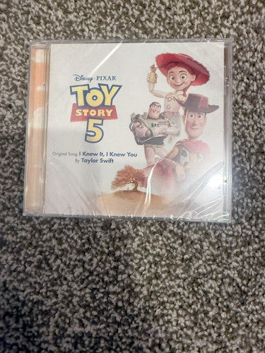 Taylor Swift I Knew It I Knew You Original CD Toy Story 5 - Brand New & Sealed
