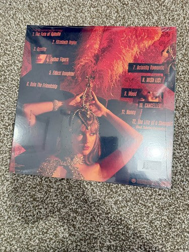 Taylor Swift Life of a Showgirl Lit My Sky Up Orange Metallic Vinyl - New Sealed