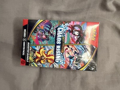 Pokémon TCG Mega Evolution Chaos Rising Booster Bundle 6 Packs English New