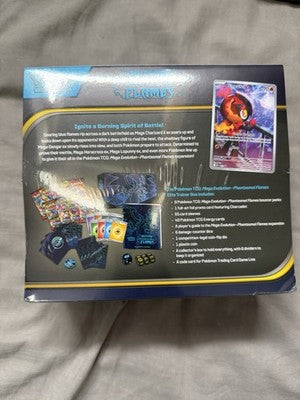 Pokémon TCG Phantasmal Flames Etb New And Factory Sealed